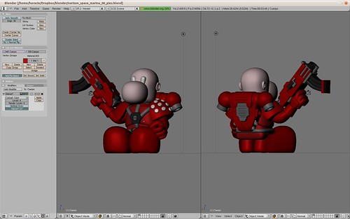 W.I.P. - Narizón marine espacial, estilo clásico